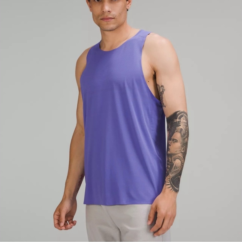 Lululemon Fast and Free Singlet
Petrol Purple. Small